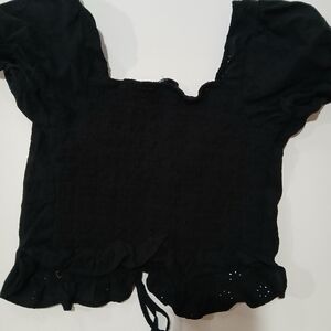 Elegant Black Women's Top